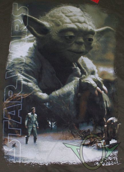 Celebration IV Yoda on Dagobah shirt - front logo 