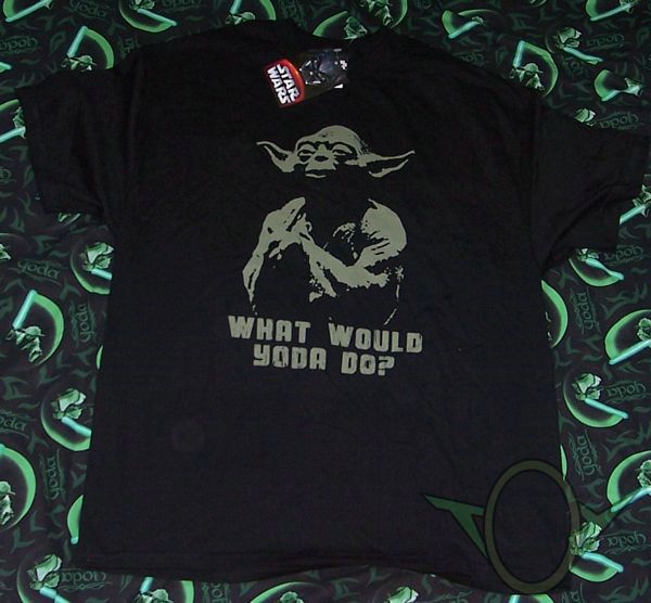 ''What Would Yoda Do?'' shirt - front