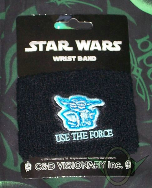 C&D Visionary Inc - Use the Force wristband - black card