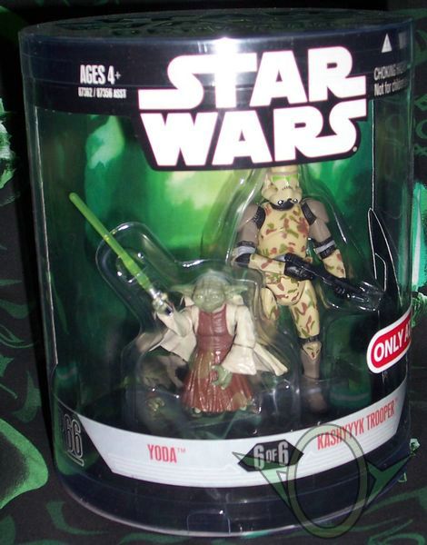 Hasbro - Order 66 two-pack 6 of 6 - Yoda and Kashyyyk Trooper - front