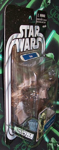Hasbro - Post-Original Trilogy Collection Yoda figure - left side