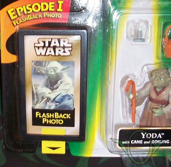 Kenner - Flashback Yoda figure - Empire Strikes Back flashback image
