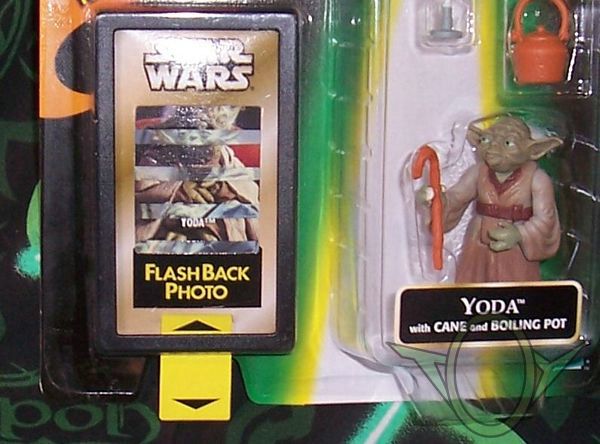 Kenner - Flashback Yoda figure - transition between flashback images