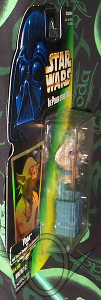 Kenner - POTFII green card - with hologram - left side