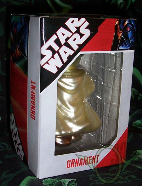HHK Trading Co - 2007 Yoda with lightsaber ornament - back