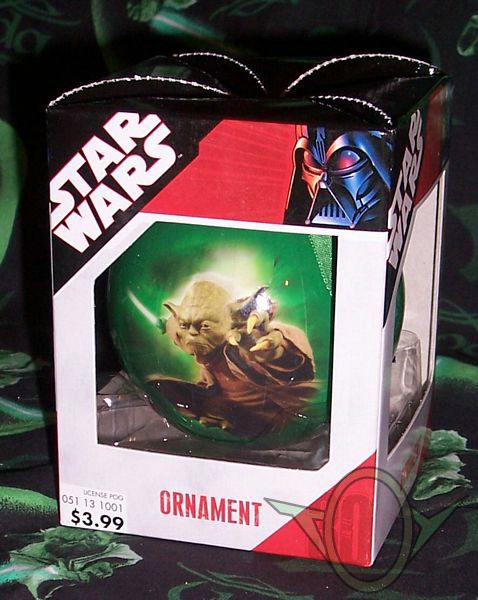 HHK Trading Co - 2007 Yoda bulb ornament - front