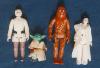 A picture of some Hungarian bootleg Star Wars toys, including Yoda - 392x269