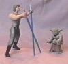 Yoda gets angry with Luke for trying to be a skier - 158x150