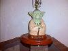 Yoda light up lamp attached to a lamp - 320x240