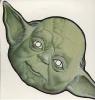Yoda mask from the Star Wars Book of Masks - 389x407