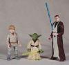 Custom Episode I Obi-Wan, Anakin, and Yoda toys - 252x239