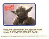 1980 Yoda postcard with some excerpts from the back - 647x527