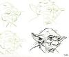 How to draw Yoda - 216x182