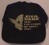 Star Wars May the Force Be With You hat with half of Yoda's face - 400x368