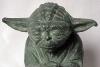 The head of the bronze Yoda statue - 576x391