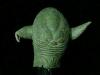 Another rear view of the head of the Yoda puppet - 400x300
