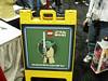 Sign advertising giant LEGO Yoda at Celebration 2 - 640x480