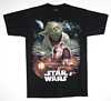 Attack of the Clones t-shirt with Yoda - front - 655x594