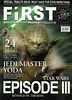 Yoda on the cover of 'FiRST', Asia's premier movie magazine - 250x346