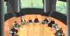 Jedi Council sitting in Clone Wars cartoon - Season 3 - 352x182