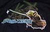 Jumping Yoda with lightsaber shirt - logo - 628x410