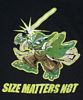 Size Matters Not shirt - logo - 404x484