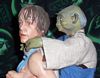 Detail of Sideshow Collectibles Luke/Yoda figurine - heads - 710x554